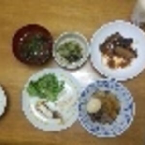 牛スジ煮込み　あっさり醤油味